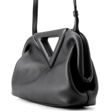 Load image into Gallery viewer, Bottega Veneta Point Shoulder Bag Black658476VCP401229 Leather Size Small
