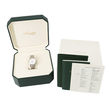 将图像加载到图库查看器中，Breguet Marine W33mm 18K White Gold Silver Dial4400BB/12/B70
