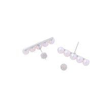 Load image into Gallery viewer, TASAKI Balance Plus EarringsE-4463-18KWG 18K White Gold
