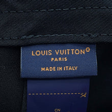 将图像加载到图库查看器中，LOUIS VUITTON Cap LV League Size L NoirM5619L Cotton97% Polyurethane3%
