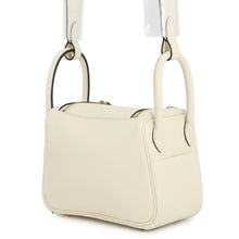 Load image into Gallery viewer, HERMES Lindy Crème Chantilly Taurillon Clemence Size Mini
