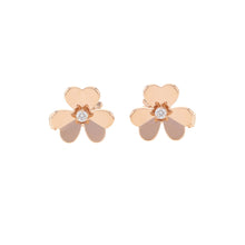 Load image into Gallery viewer, Van Cleef &amp; Arpels Frivol Earring Small model Size SmallVCARPFBK00 18K Pink Gold
