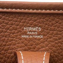 将图像加载到图库查看器中，HERMES Evelyne3 Gold Taurillon Clemence Size 23
