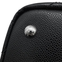 将图像加载到图库查看器中，CHANEL On the Road Wild Stitch Tote Bag BlackA92211 Soft Caviar Leather
