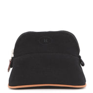 HERMES BolidePouch Black Cotton100% Size Mini mini