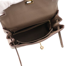 将图像加载到图库查看器中，HERMES Kelly Retourne Etoupe Togo Leather Size 25
