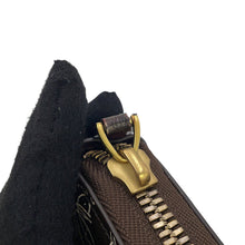 Load image into Gallery viewer, Berluti Itauba Toile Marbouf Long Zip Wallet Dark Brown Toile Malbeuf Canvas/Leather
