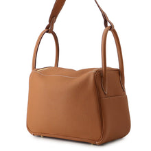 将图像加载到图库查看器中，HERMES Lindy Gold Taurillon Clemence Size 26
