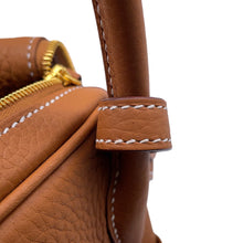 将图像加载到图库查看器中，HERMES Lindy Gold Taurillon Clemence Size 26
