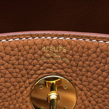 将图像加载到图库查看器中，HERMES Lindy Gold Taurillon Clemence Size 26
