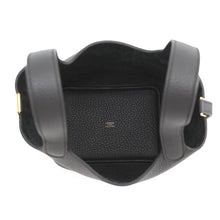 Load image into Gallery viewer, HERMES Picotin Lock Black Taurillon Clemence Size PM
