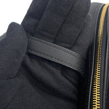 将图像加载到图库查看器中，BALENCIAGA Carry Bowling Bag Black826425 Leather Size Medium
