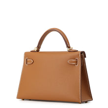 将图像加载到图库查看器中，HERMES Mini Kelly 2 Outside Gold Epsom
