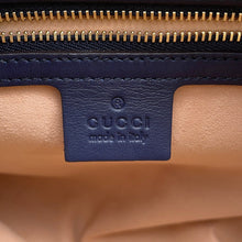 Load image into Gallery viewer, GUCCI GG Supreme 2Way Travel Bag Navy/Beige409529 GG Supreme Leather
