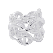 Load image into Gallery viewer, HERMES Chaine d'Ancre Anchene Ring Size GM/48/#8 SV925
