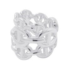 Load image into Gallery viewer, HERMES Chaine d'Ancre Anchene Ring Size GM/48/#8 SV925
