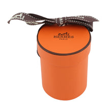 将图像加载到图库查看器中，HERMES Twilly Merveilleuse Lantern Gris Perle / Red / White 100% Silk
