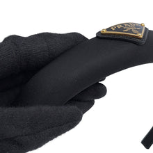 Load image into Gallery viewer, PRADA Re-Nylon Headband Black1IH080 Nylon
