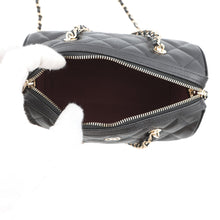 Load image into Gallery viewer, CHANEL Timeless Classics Line Mini Boston Bag BlackAP4474 Caviar Leather
