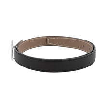 将图像加载到图库查看器中，HERMES Constance reversible belt Size 80 Black/Etoupe Swift Leather Epsom
