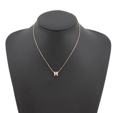 将图像加载到图库查看器中，HERMES Pop Ash Necklace Size Mini Rose Dragee Lacquer Gold Plated
