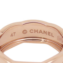 将图像加载到图库查看器中，CHANEL Coco Crash Ring Size Medium/47/#7J10817 18K Pink Gold
