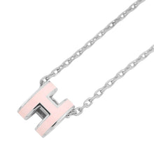 将图像加载到图库查看器中，HERMES Pop Ash Necklace Size Mini Rose Dragee Lacquer Metal

