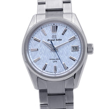 将图像加载到图库查看器中，SEIKO Grand Seiko Evolution 9 Collection Spring Drive UFA W37mm TI Light Blue DialSLGB003
