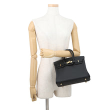 Load image into Gallery viewer, HERMES Birkin Black Swift Leather Size 25
