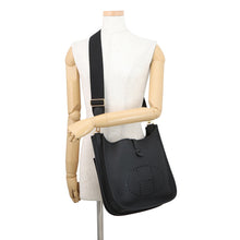 将图像加载到图库查看器中，HERMES Evelyne3 Black Taurillon Clemence Size PM
