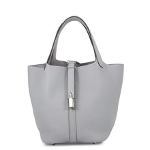 Load image into Gallery viewer, HERMES Picotin Lock Green Pantan Taurillon Clemence Size PM
