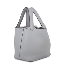 Load image into Gallery viewer, HERMES Picotin Lock Green Pantan Taurillon Clemence Size PM
