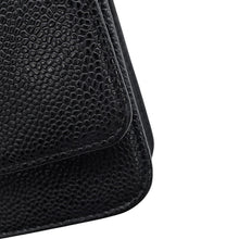Load image into Gallery viewer, CHANEL CC Logo Chain Wallet BlackA48654 Caviar Leather
