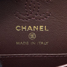 将图像加载到图库查看器中，CHANEL Matelasse Classic Mini Bag Bag Charm BlackAP4760 Lambskin Faux Pearl Rhinestone
