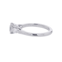 将图像加载到图库查看器中，GRAFF Promise Round Diamond Engagement Ring Size Approximately 8th Pt950
