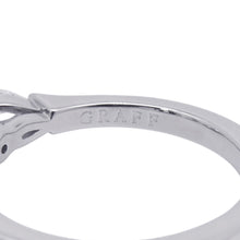 将图像加载到图库查看器中，GRAFF Promise Round Diamond Engagement Ring Size Approximately 8th Pt950
