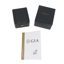 将图像加载到图库查看器中，GRAFF Promise Round Diamond Engagement Ring Size Approximately 8th Pt950
