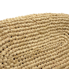 Load image into Gallery viewer, LOEWE Basket bag Turtle Raffia Pochette Beige/Multicolor Raffia
