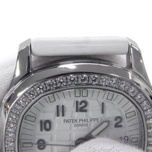 Load image into Gallery viewer, PATEK PHILIPPE Aquanaut Luce Diamond Bezel 35.6mm Stainless Steel Rubber White Dial5067A-011
