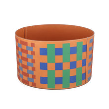 Load image into Gallery viewer, HERMES Plaid Basket Ruban Casaque Natural Vache Leather Naturel Epsom
