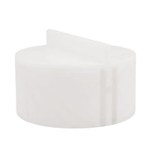 将图像加载到图库查看器中，HERMES Round Box Ariane Natural Porcelain Size PM
