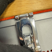 Load image into Gallery viewer, HERMES Saddlebox Carousel Silver Saddlebox made of oak wood and felted aluminum.
