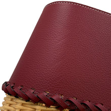 Load image into Gallery viewer, HERMES Equilibré de HERMES Magazine Basket Rouge H Willow Leather
