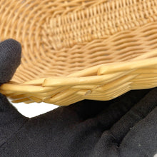 Load image into Gallery viewer, HERMES picnic basket Natural/Brown Willow Leather
