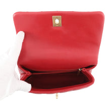 Load image into Gallery viewer, CHANEL Coco Handle 2WAYHandbag RedA92990 Caviar Leather Size XS
