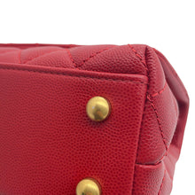 Load image into Gallery viewer, CHANEL Coco Handle 2WAYHandbag RedA92990 Caviar Leather Size XS
