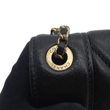 Load image into Gallery viewer, CHANEL Mademoiselle V Stitch ChainShoulder Bag BlackA93083 Leather Size 20
