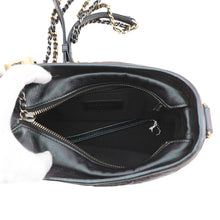 Load image into Gallery viewer, CHANEL Gabriel de CHANEL Hobo Bag MetalicPurpleA91810 Aged Calf Leather Size Small
