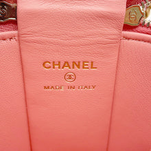 将图像加载到图库查看器中，CHANEL Matelasse Vanity Chain Shoulder Pink Lambskin
