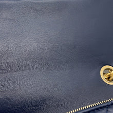 Load image into Gallery viewer, CHANEL Matelasse Single Flap ChainShoulder NavyAS3393 Lambskin Size 20
